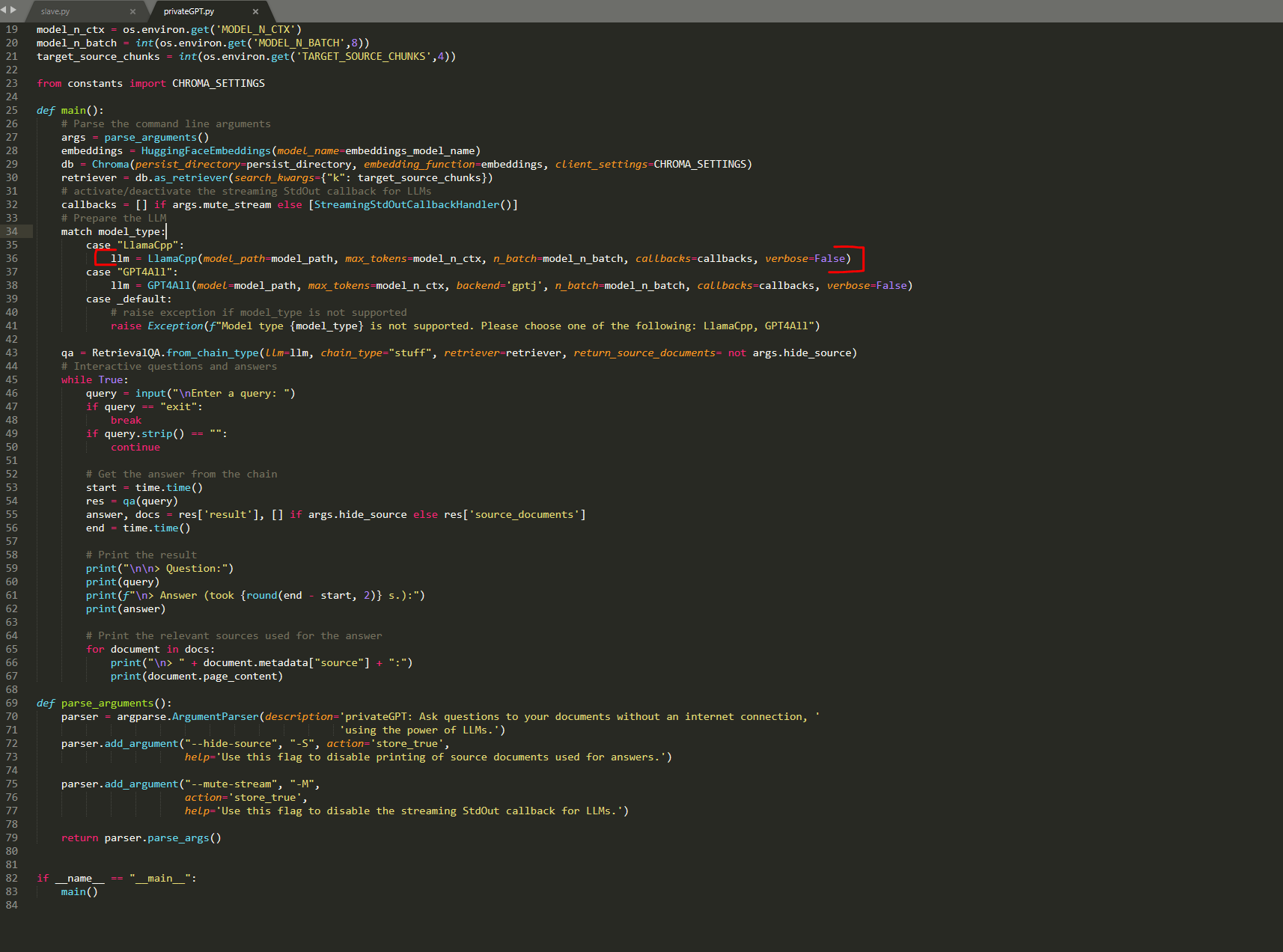 PrivateGPT pythoniaformation installation